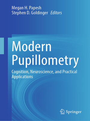 cover image of Modern Pupillometry